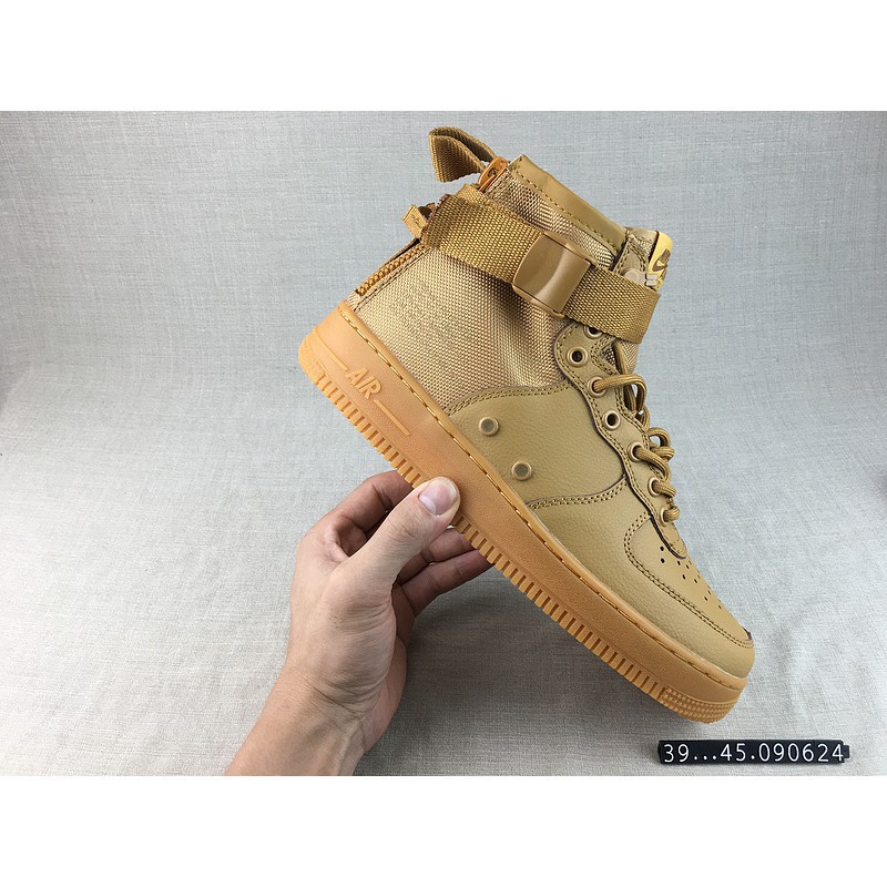 nike sf af1 mid tan