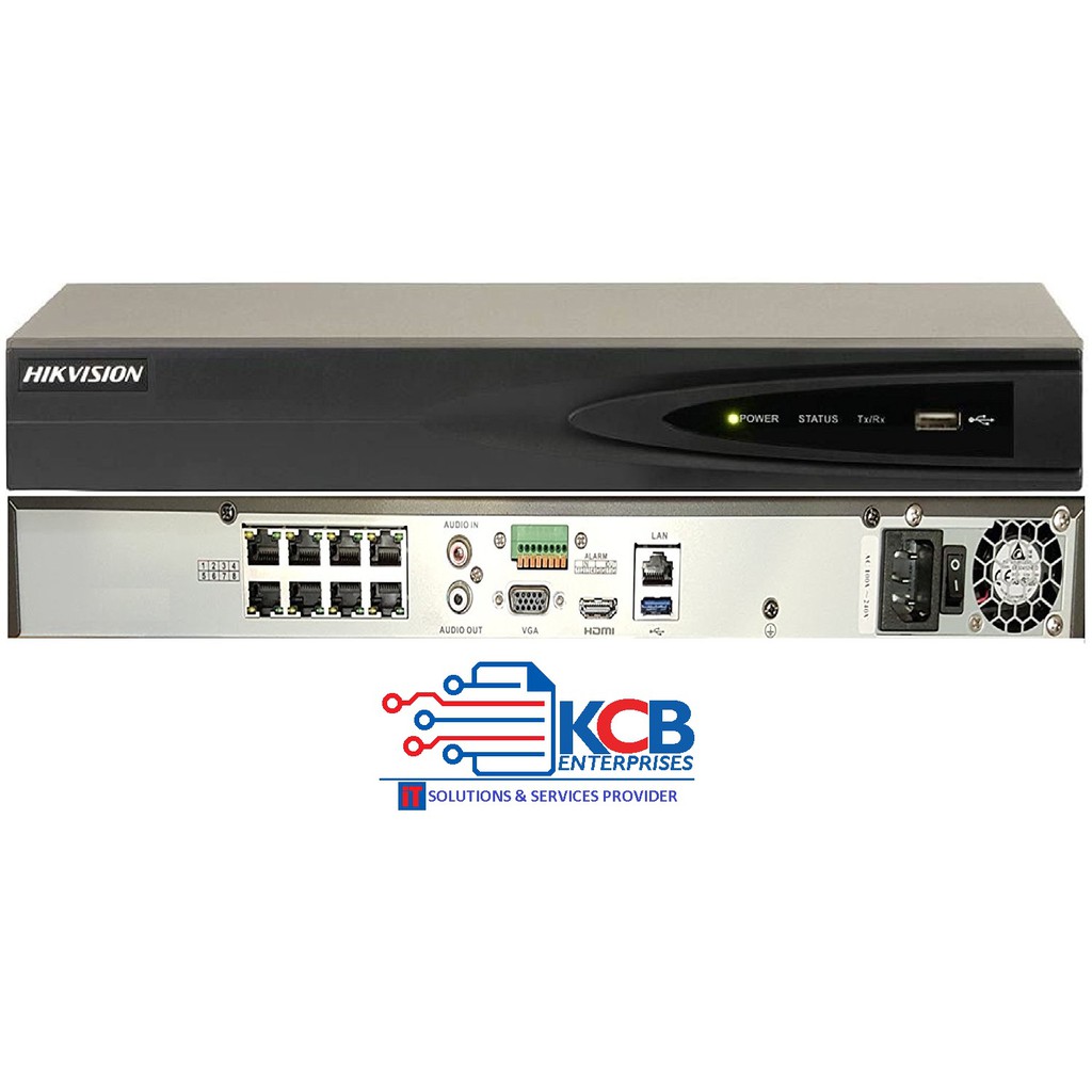 hikvision nvr poe 8 channel
