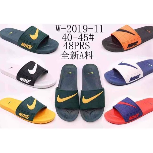 nike slides rubber