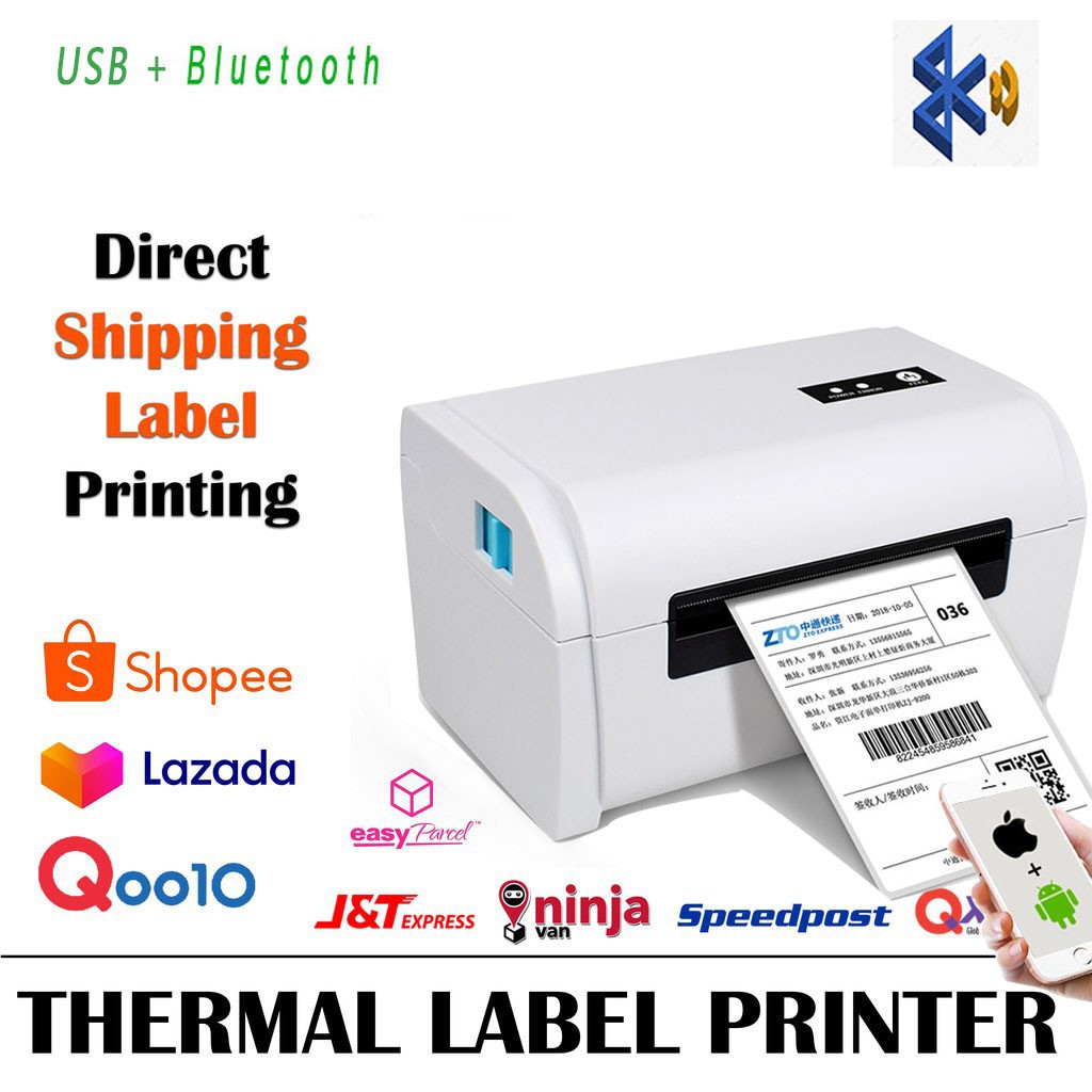 bluetooth waybill printer