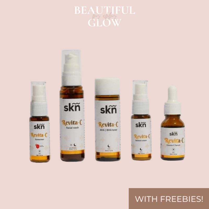 SKN Care Solutions Revita C Retinol AHA BHA Vitamin C Shopee Philippines