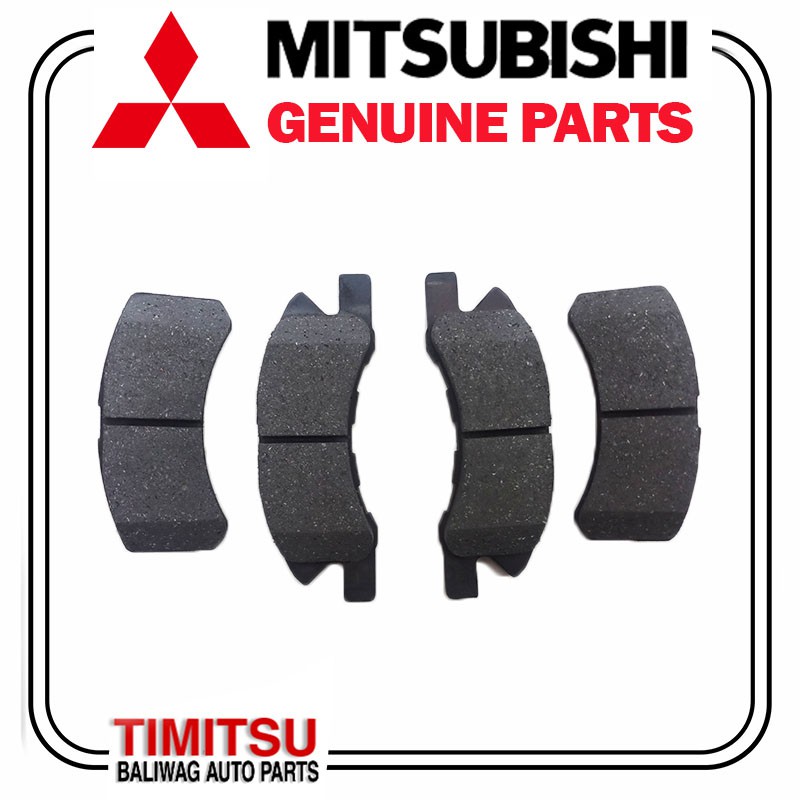 BRAKE PAD FRONT SET MIRAGE 2014 UP 4605B005 GENUINE PARTS Shopee