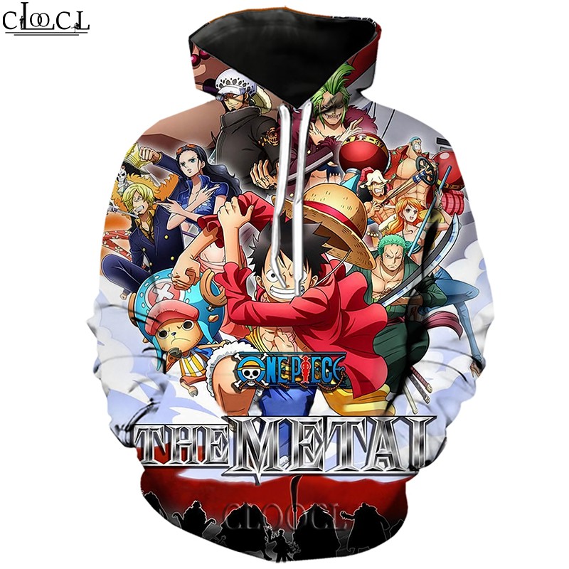 Cloocl One Piece Luffy Japan Anime Pattern Hoodie Men 3d Printed Couple Long Sleeve Jacket Fashion Plus Size Casual Jacket Unisex Shopee Philippines