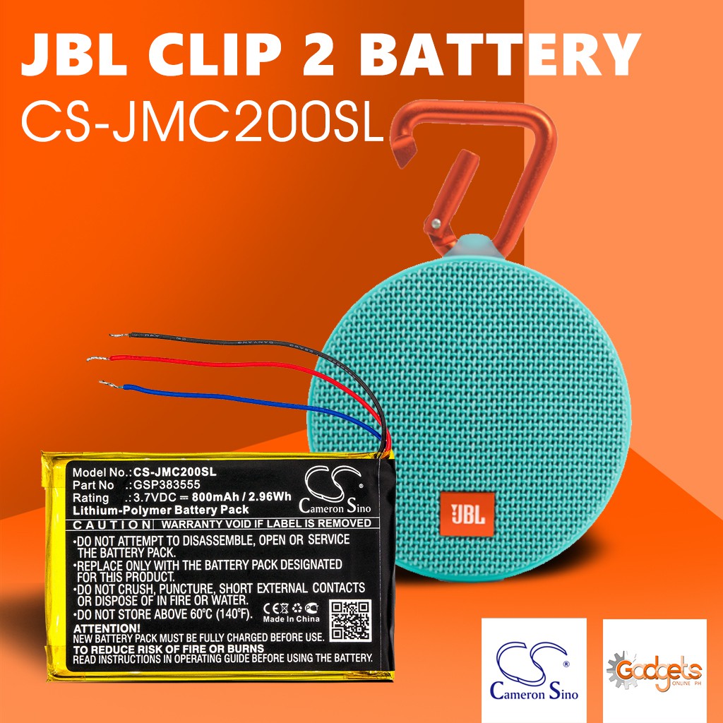 jbl clip 2 dimensions