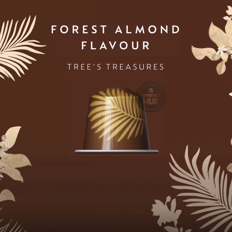 Nespresso Forest Almond Flavour 2021 Festive Limited Edition Shopee