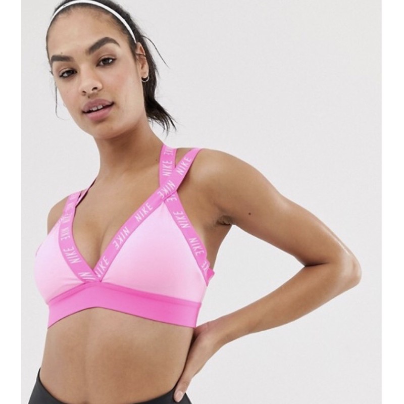 nike indy sports bra logo