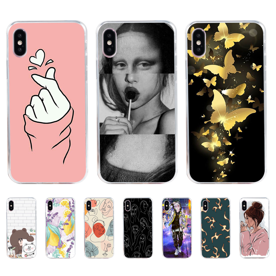 Iphone 5 5s Se X Xr Xs Max Full Cover Silicone Tpu Case Shopee