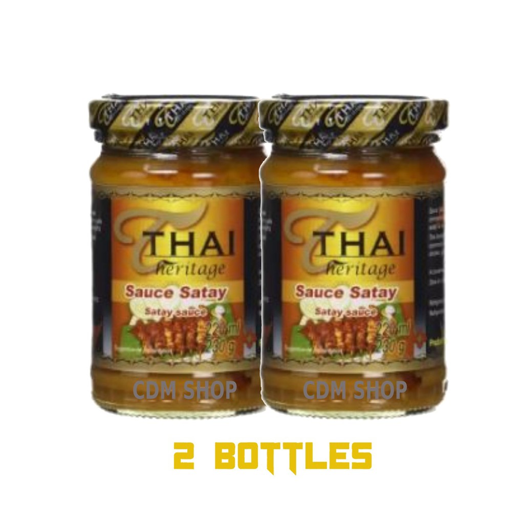 Thai Heritage Satay Sauce (230ml) x 2 bottles Shopee Philippines