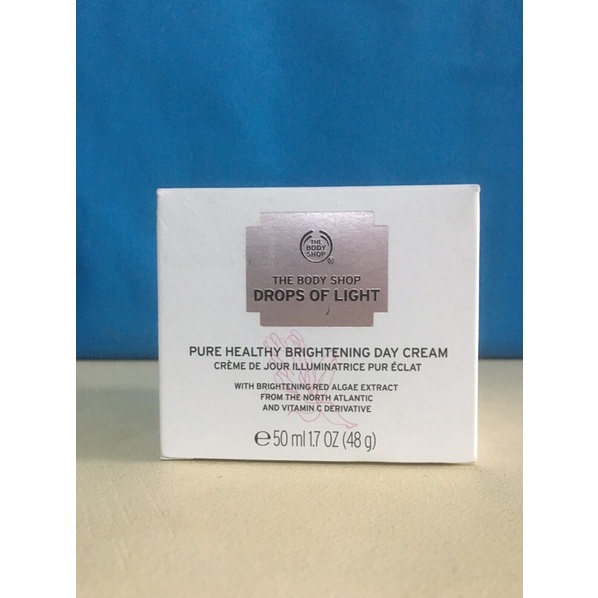 The Body Shop Pure Healthy Brightening Day Cream 50ml (Made in France