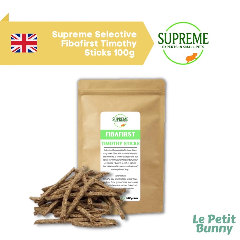 Supreme Selective Fibafirst Pellet Alternative Food for Rabbits 100g