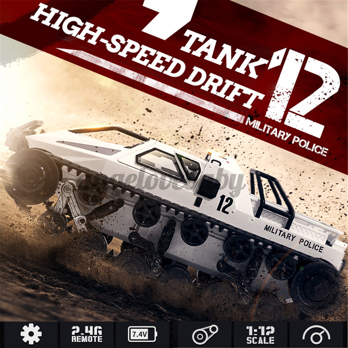 rc drift tank