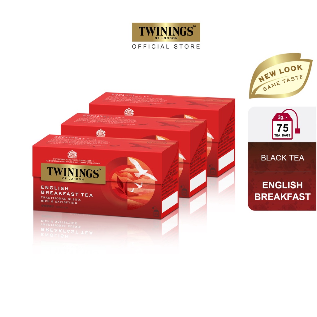 Twinings English Breakfast Tea (25s) Bundle of 3 Shopee Philippines