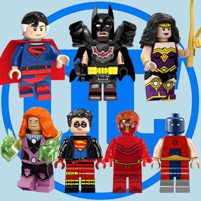 justice league toy set