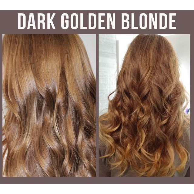Dark Golden Blonde Non Bleach Permanent Hair Color (Set) | Shopee  Philippines