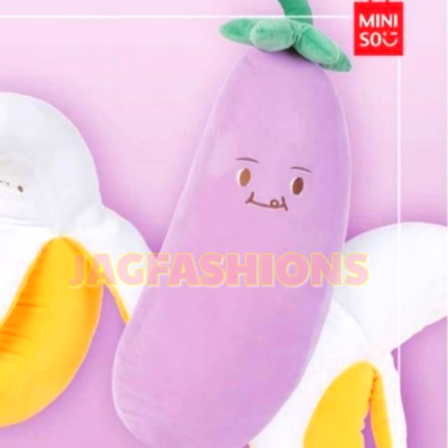 eggplant plush