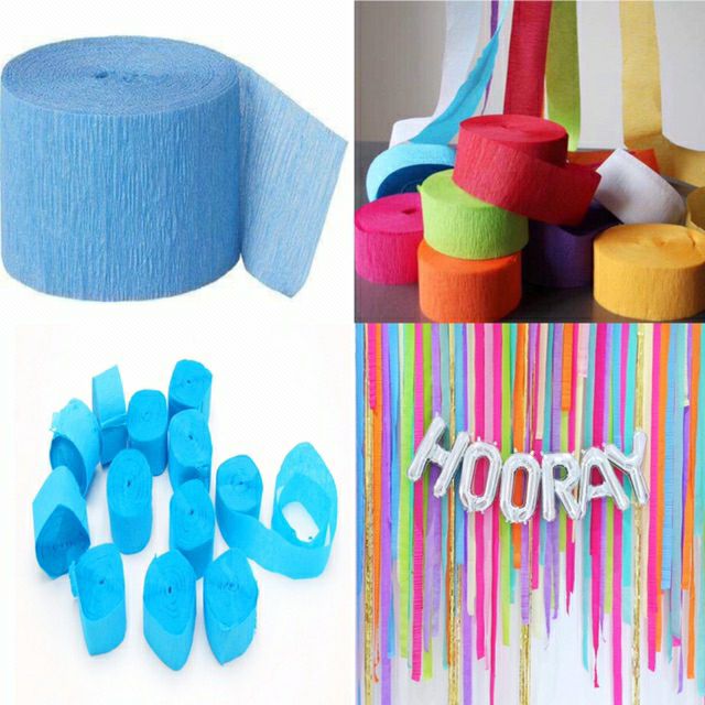 10yards Birthday Party Needs Crepe Paper Party Decorations