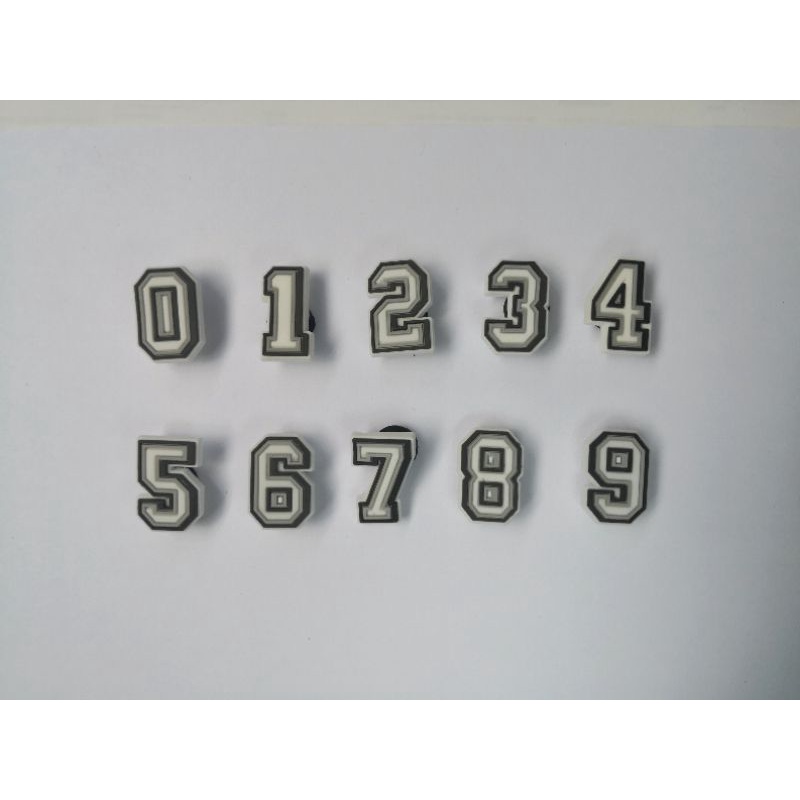 Crocs Jibbitz Numbers (Price is per 1 jibz) Shopee Philippines