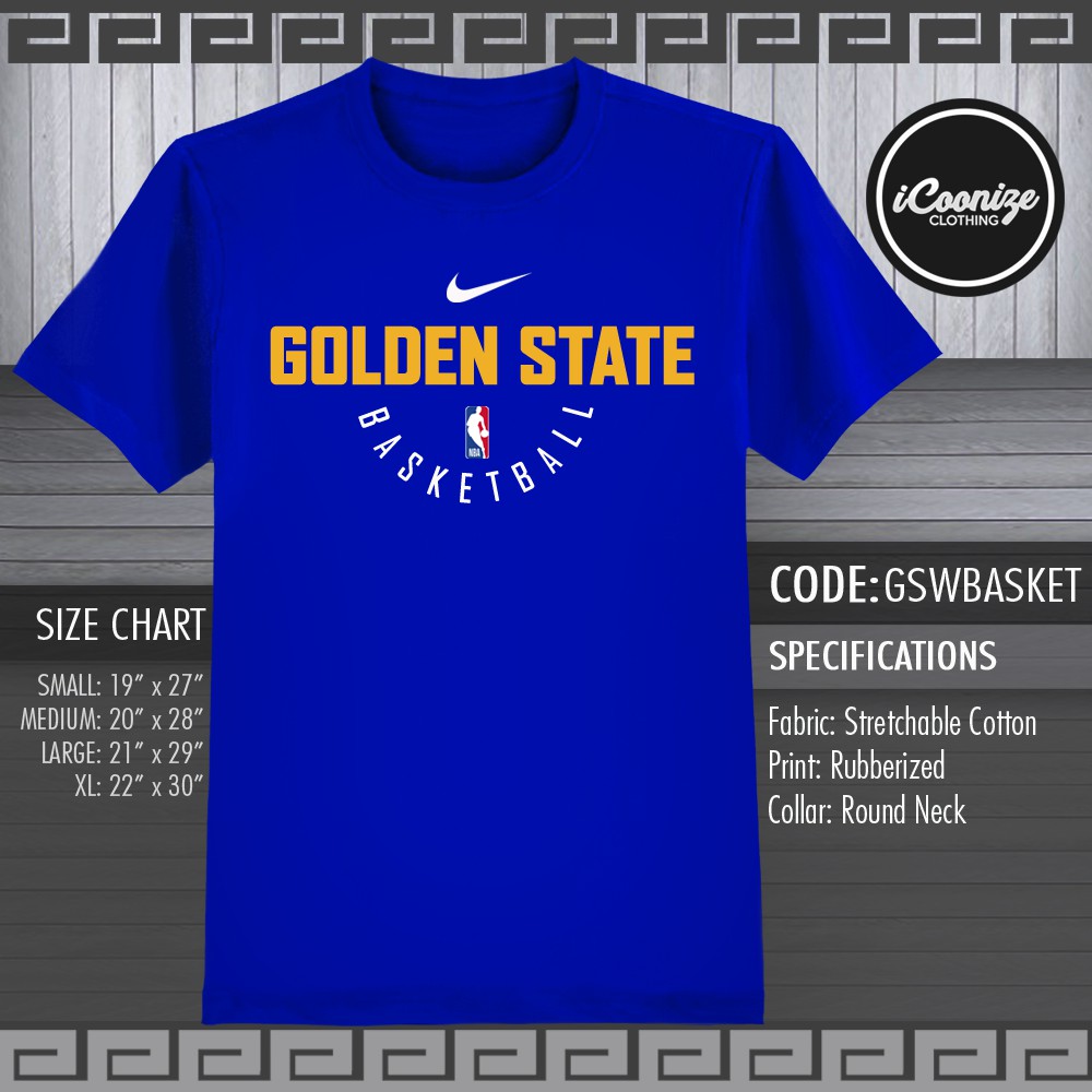 golden state basketball t shirt