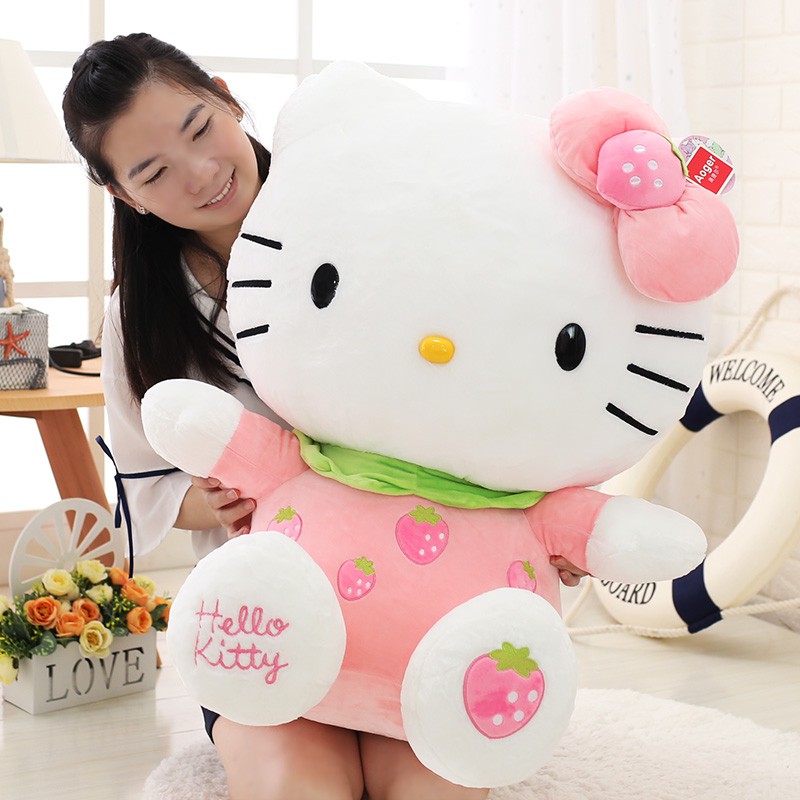 big hello kitty stuffed animal