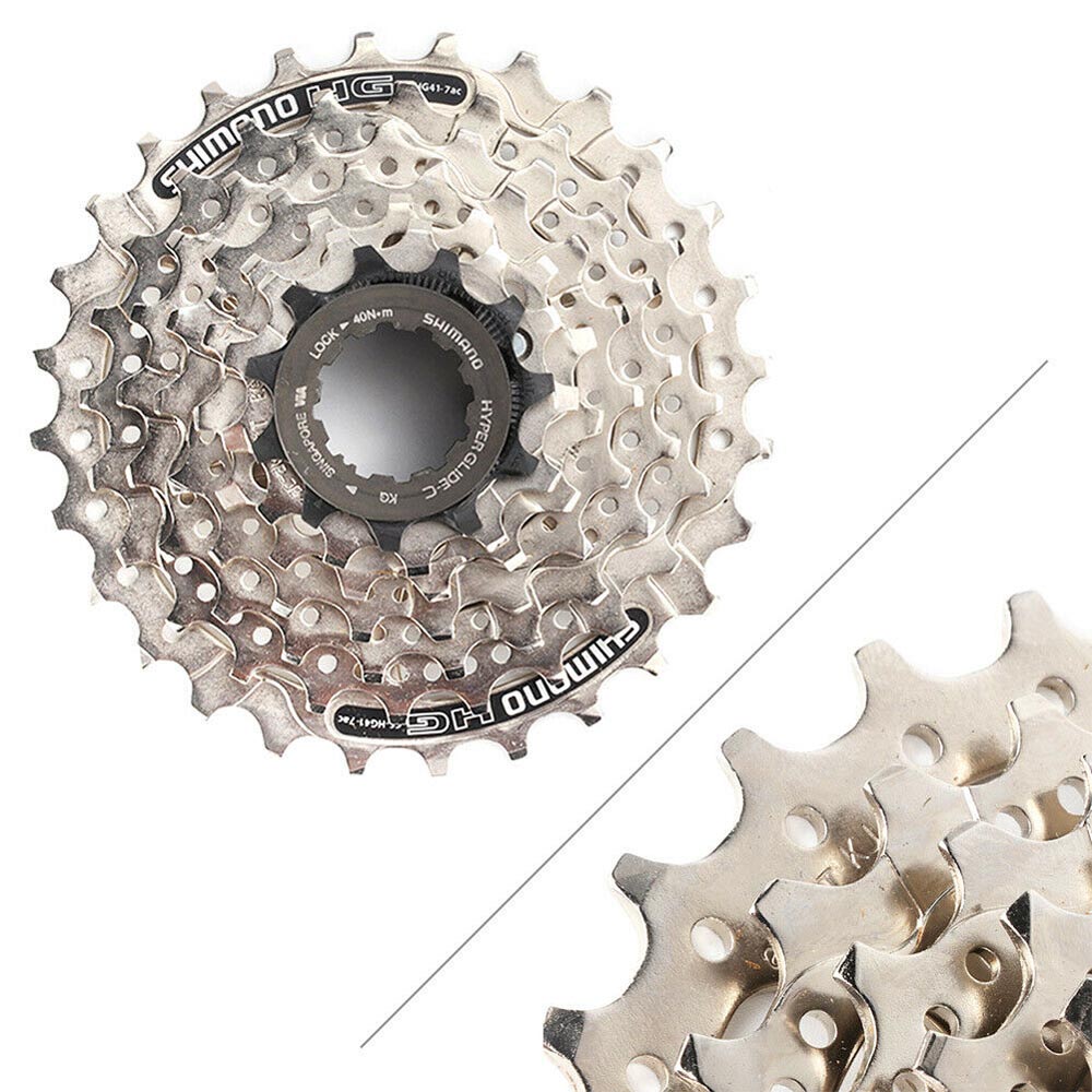 Shimano Acera CS-HG41-7 Speed Mountain Bike Cassette 11-28T with Tool Silver US