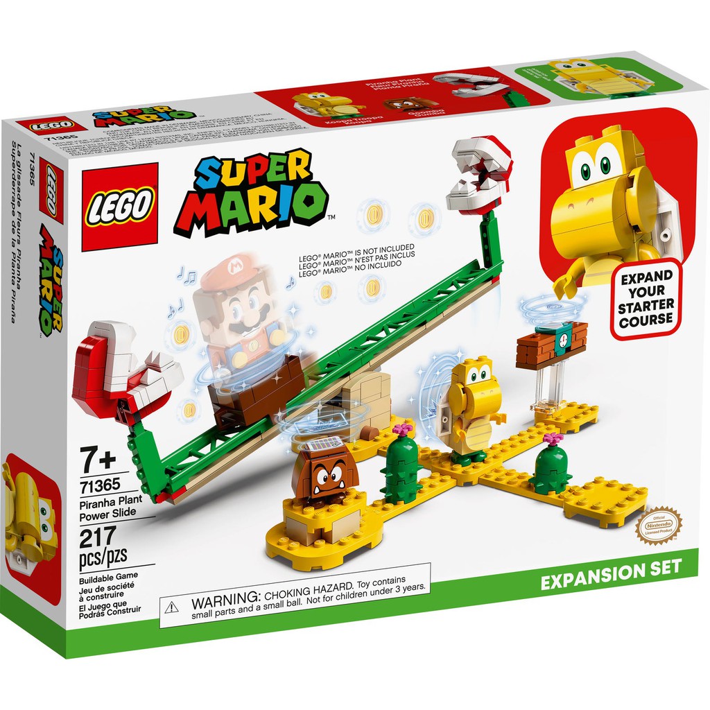 Lego Super Mario 71365 Piranha Plant Power Slide Shopee Philippines