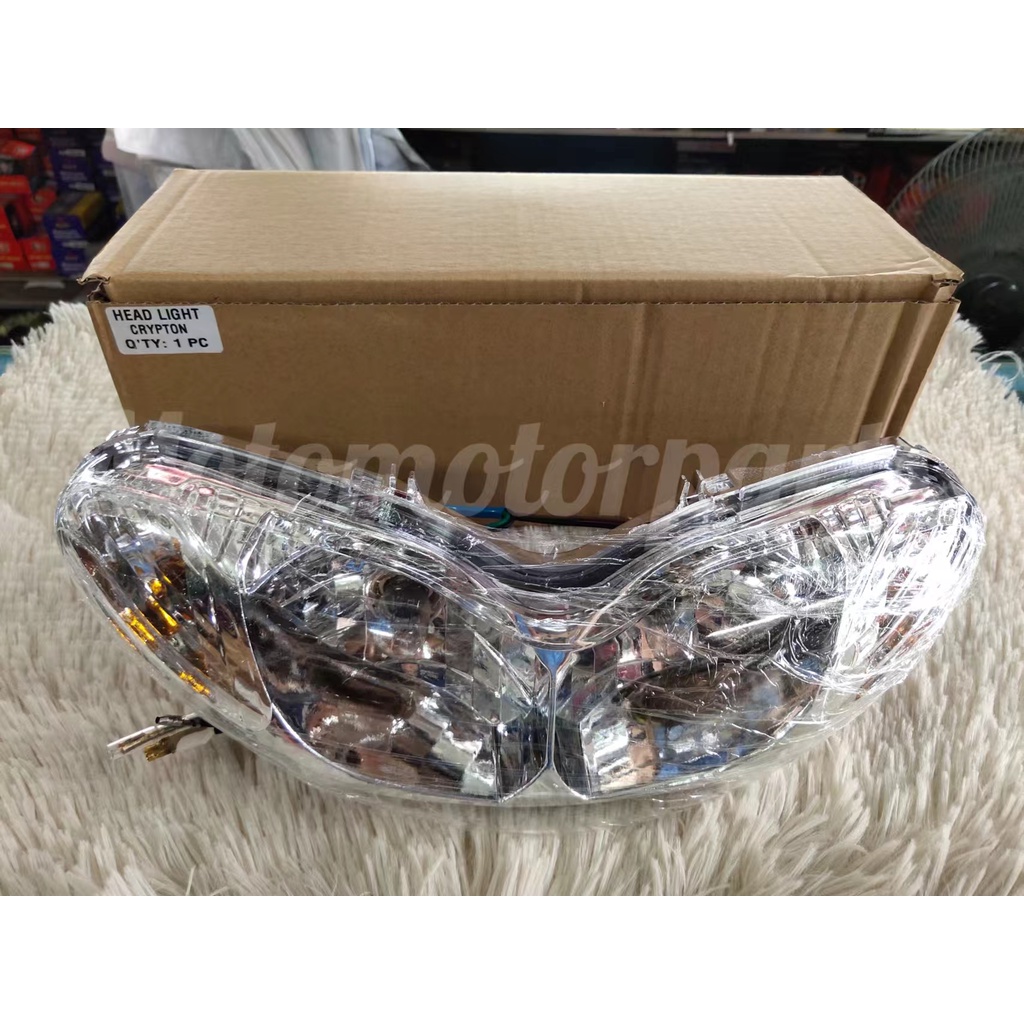 MOTORCYCLE HEADLIGHT ASSEMBLY FOR CRYPTON Z Shopee Philippines