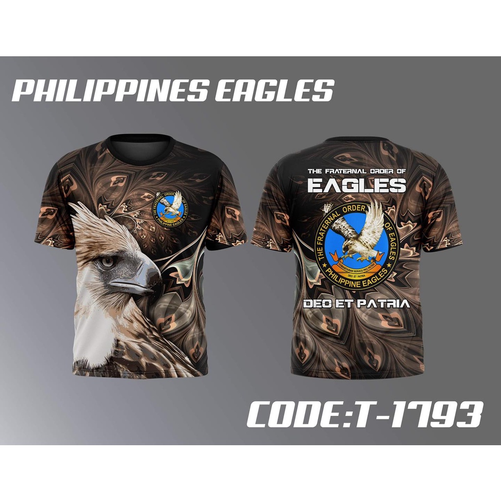 Eagles Full Sublimation T Shirt Batch Shopee Philippines