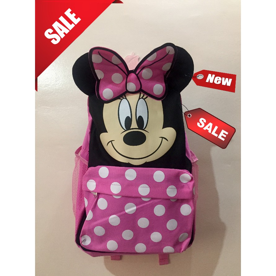 Minnie Mouse Pink Backpack Bag Shopee Philippines