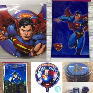 Lollipop holder Gift Party Bag filler Loot Birthday party Superman Superhero 