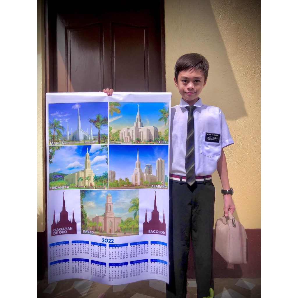 LDS Temple Calendars 2022 Shopee Philippines