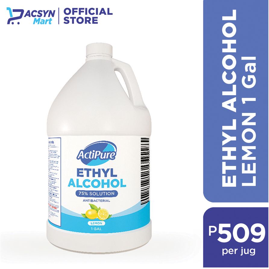 ACTIPURE ETHYL ALCOHOL (LEMON) 1 GALLON Shopee Philippines