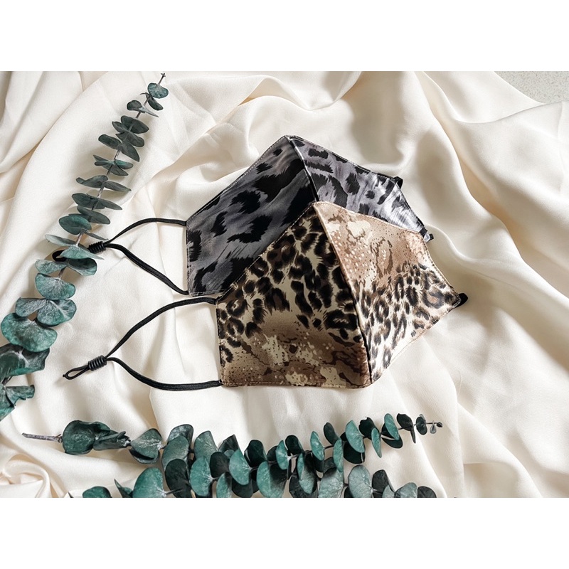 Silk Mask (Animal Print Set) Shopee Philippines