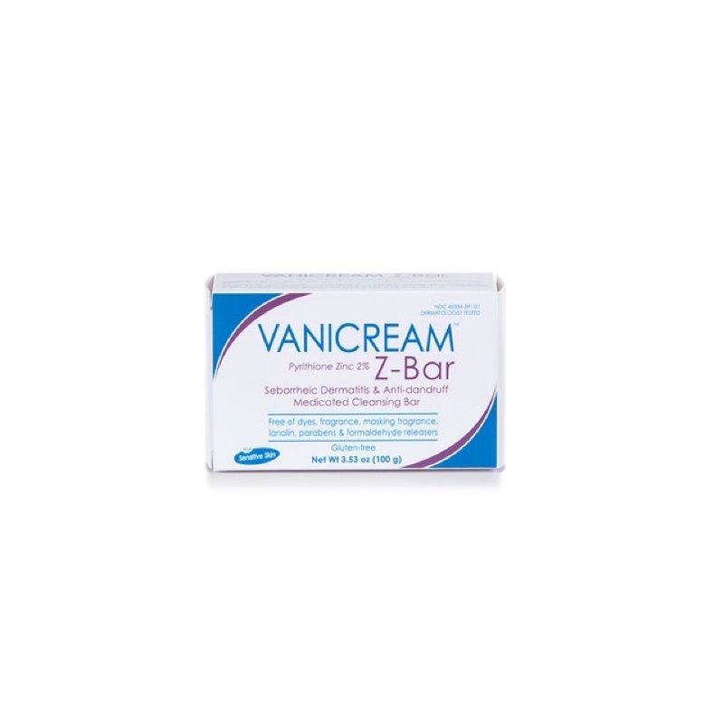 Vanicream Zbar Medicated Cleansing Bar Shopee Philippines