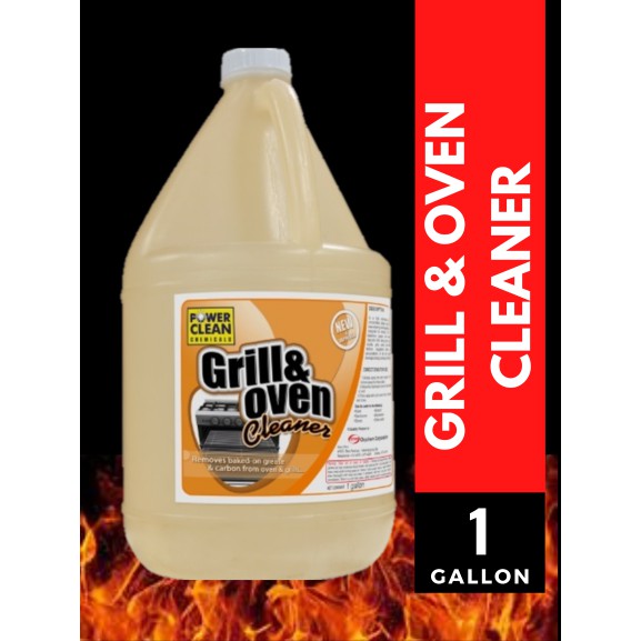 Heavy Duty Grill & Oven Cleaner 1 GALLON Industrial Degreaser Kitchen