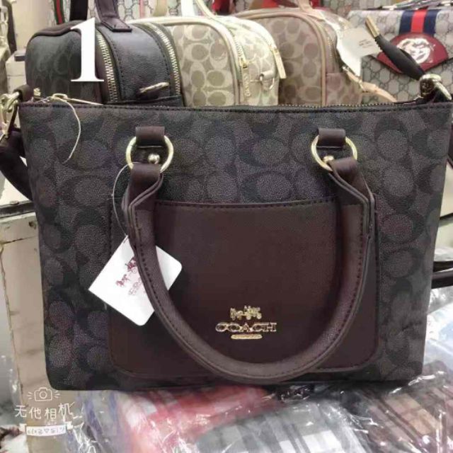 coach sling bag size