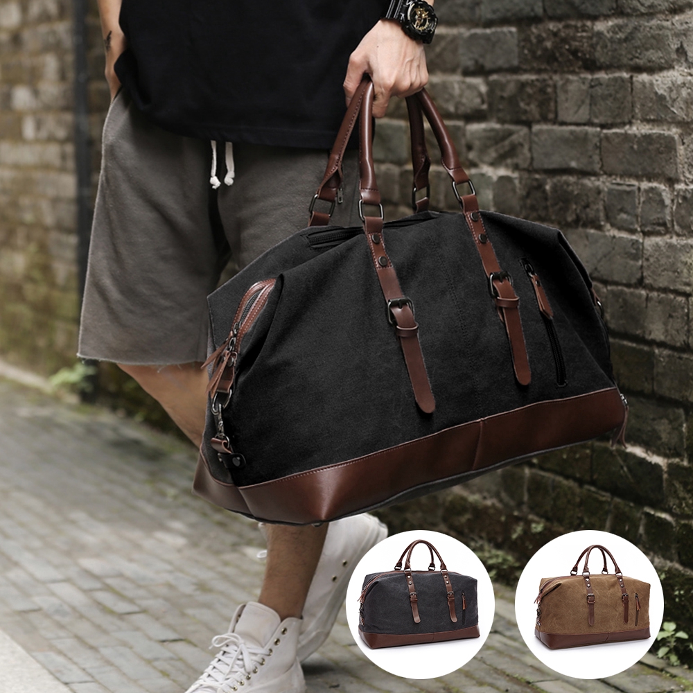 handbag and carry on