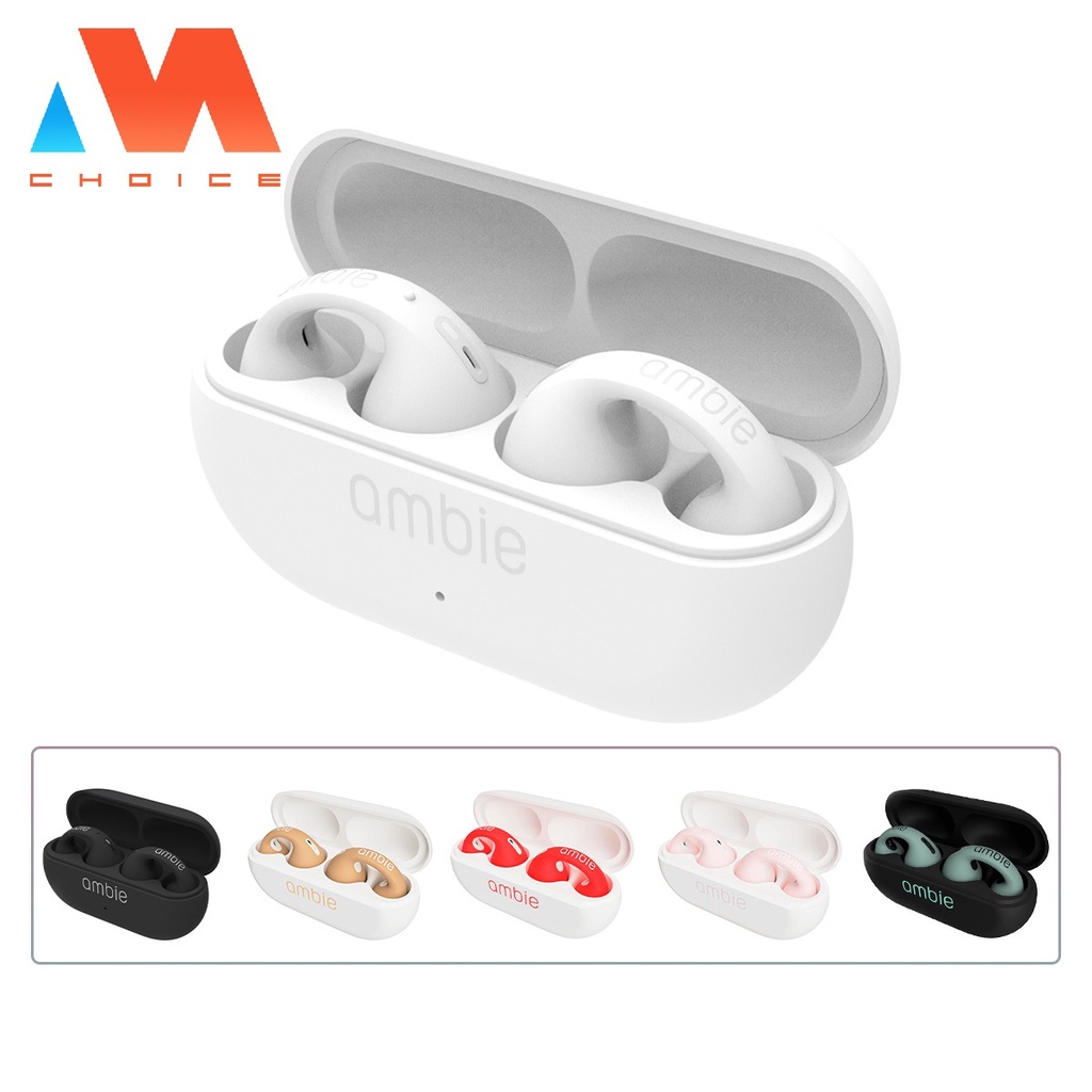 Ambie AMTW01 Sound Earcuffs True Wireless Earbuds Bluetooth 5.2 Open