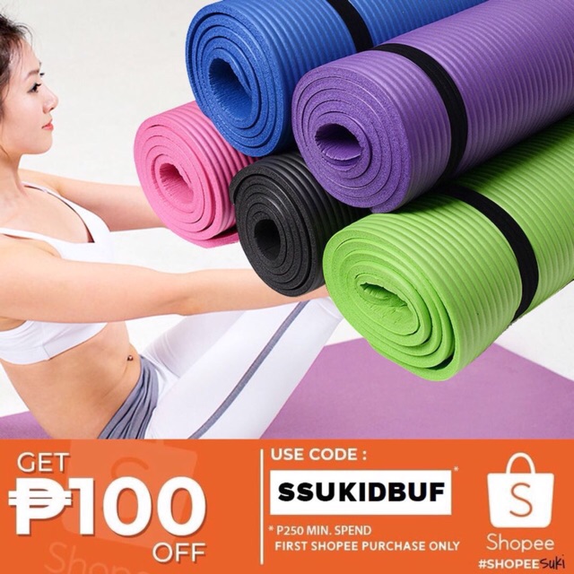 yoga mat shopee