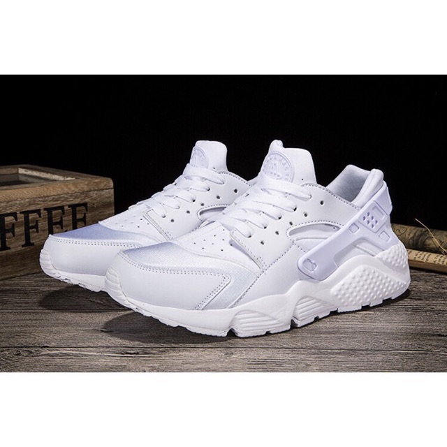 all white huarache