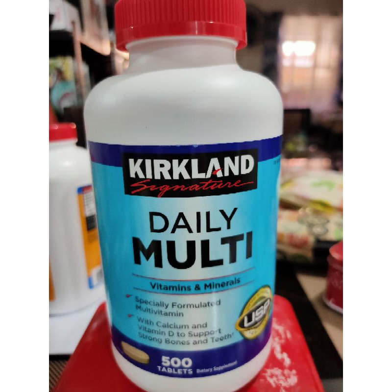 Kirkland Signature Daily Multi (Vitamins&Minerals) Shopee Philippines