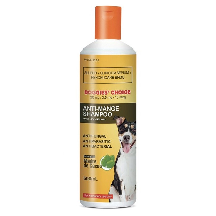 what dog shampoo is best for mange