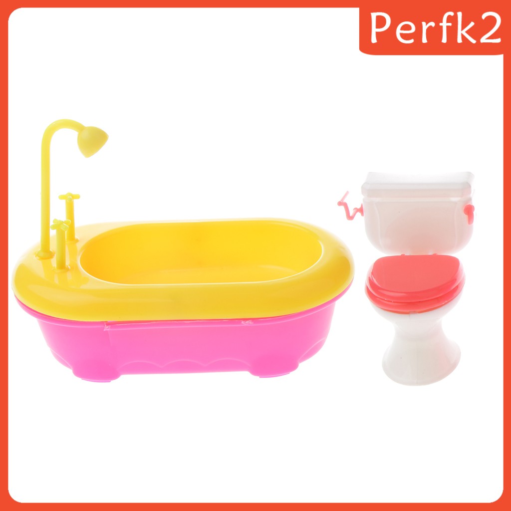 barbie bathtub set