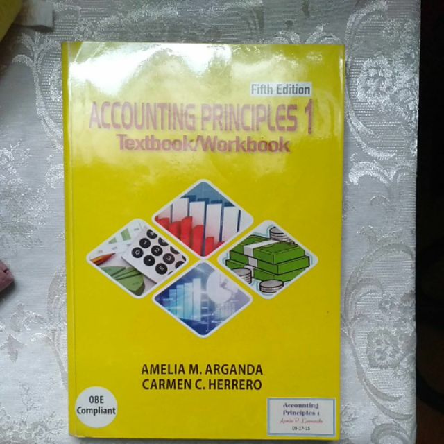 Accounting Principles 1 Textbook and Workbook Original Shopee Philippines