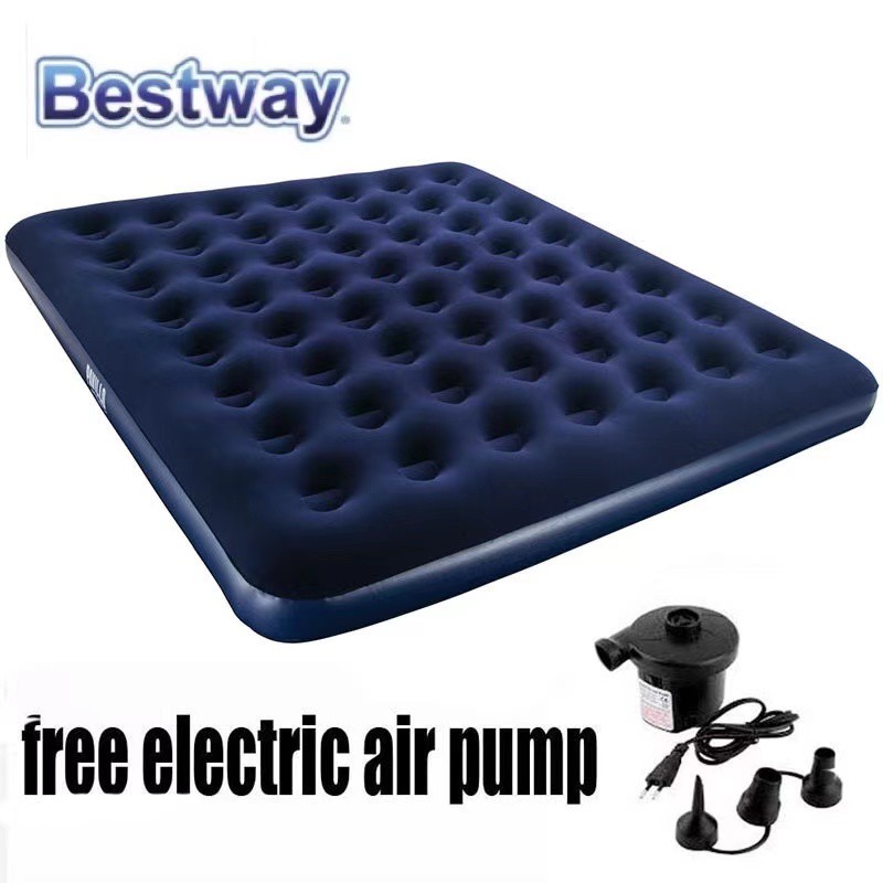 Bestway King Size Air Bed King Bed With FREE Electric Air Pump 67004 #6