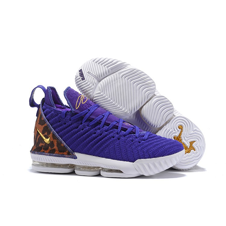 lebron james purple and gold shoes