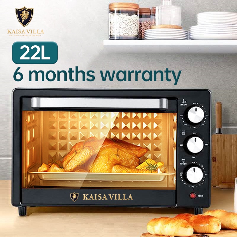 Kaisa Villa 22L Electric Oven Household Multifunctional Microwave oven Pizza Baking Oven