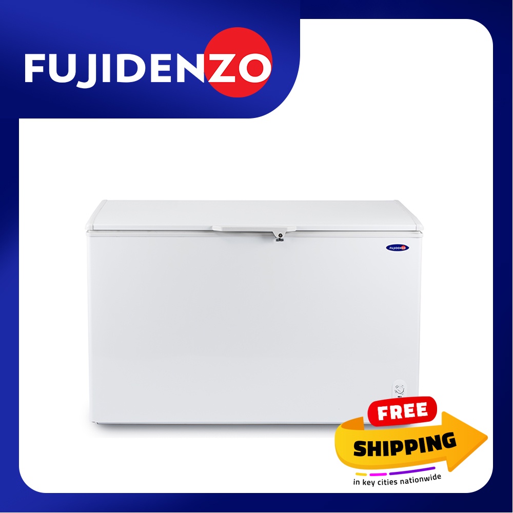 Fujidenzo 10 Cu Ft Dual Function Solid Top Chest Freezer Chiller Fc 10adf White Shopee Philippines