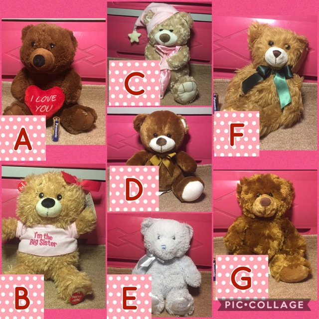 stuffed toys teddy bears