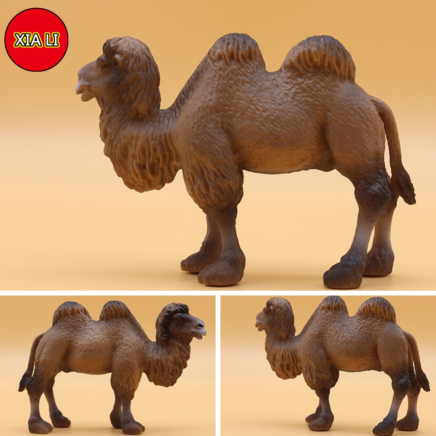 DIY Simulation Wild Animal PVC Desert Camel Model Action Figure