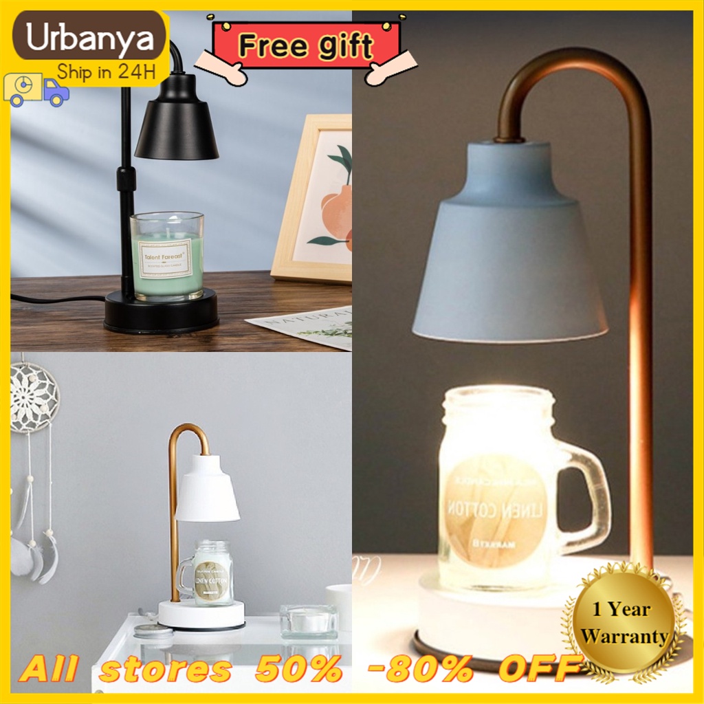 Free Gift Korean Dimmable Candle Warmer Timer Wax Light Candle Lamp